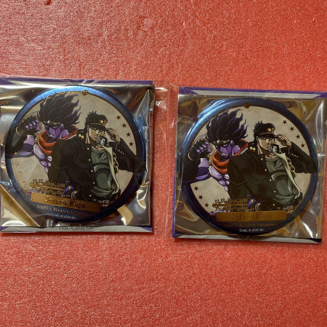 Amazon.co.jp: JOJO アニメ10周年展 缶バッジ 空条承太郎 スター